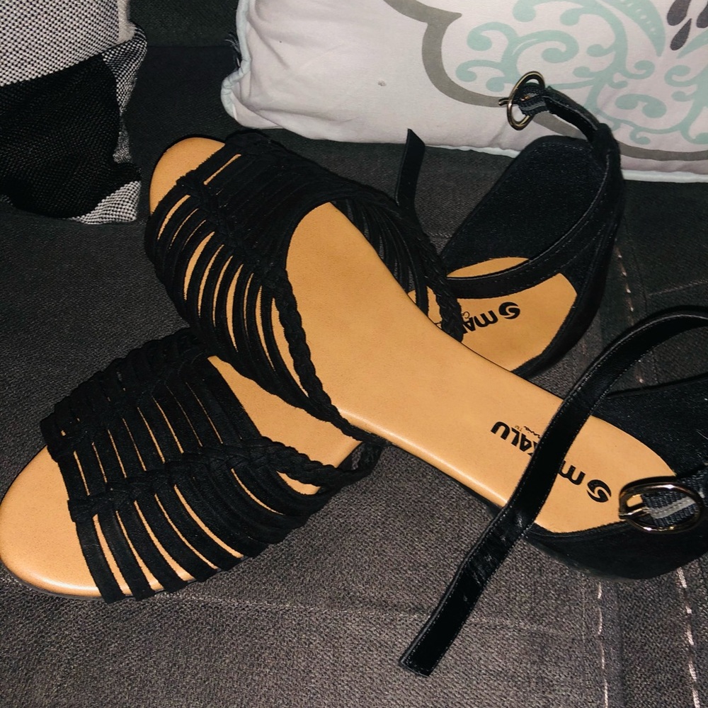 Black sandals